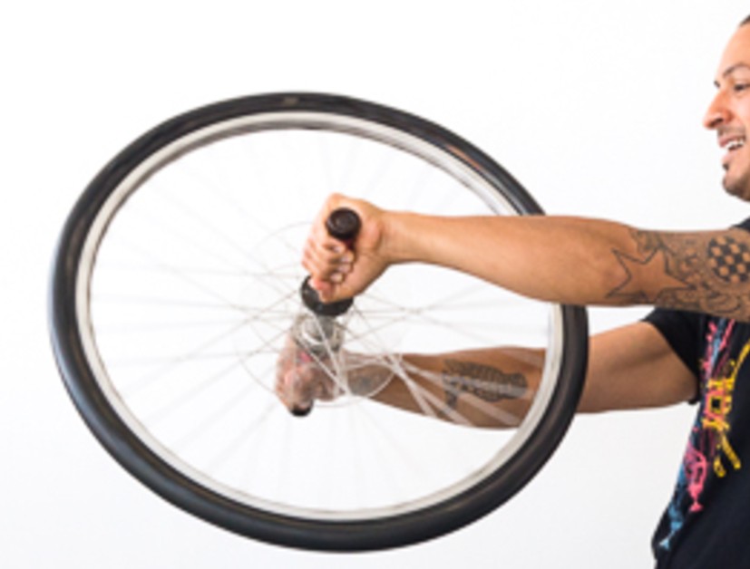 Bicycle Wheel Gyroscope